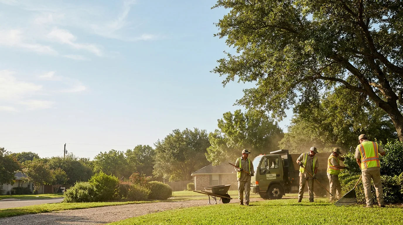 Landscaping in North Zulch, TX near me